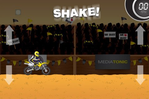 Скриншот из игры Biker Blast-Off! - 3