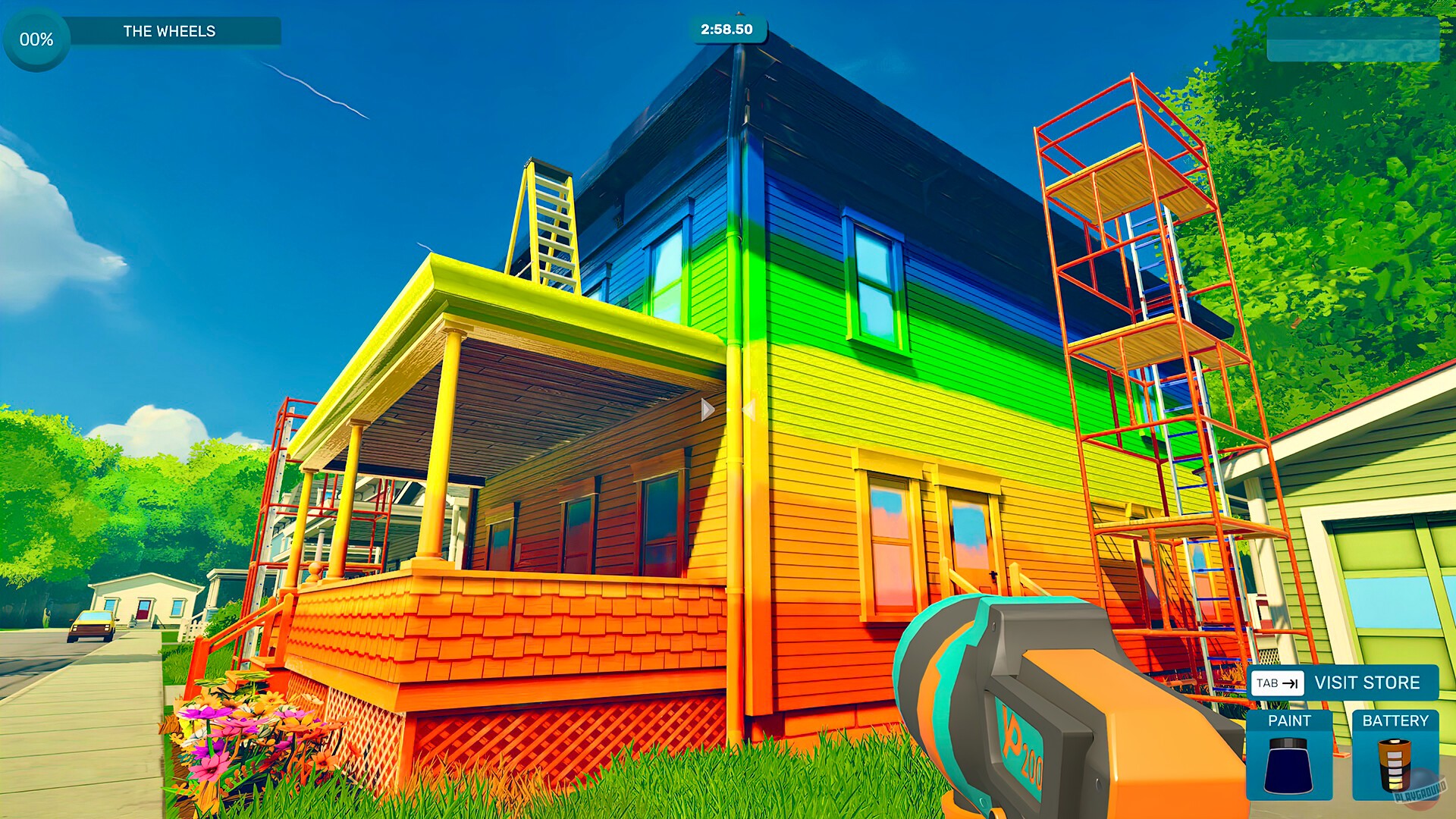 Скриншот из игры Spray Paint Simulator - 2