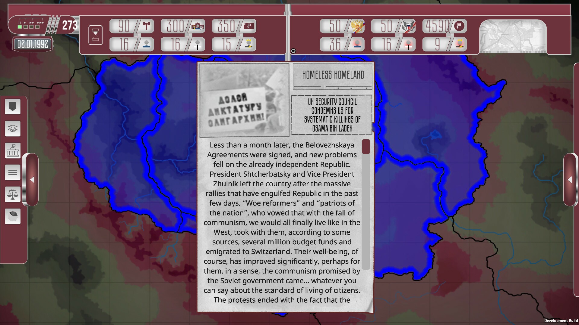 Скриншот из игры Collapse: A Political Simulator - 10