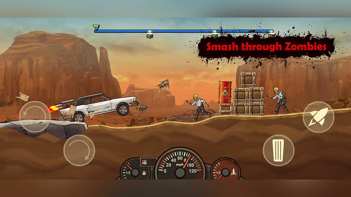 Скриншот из игры Earn to Die Rogue - 6