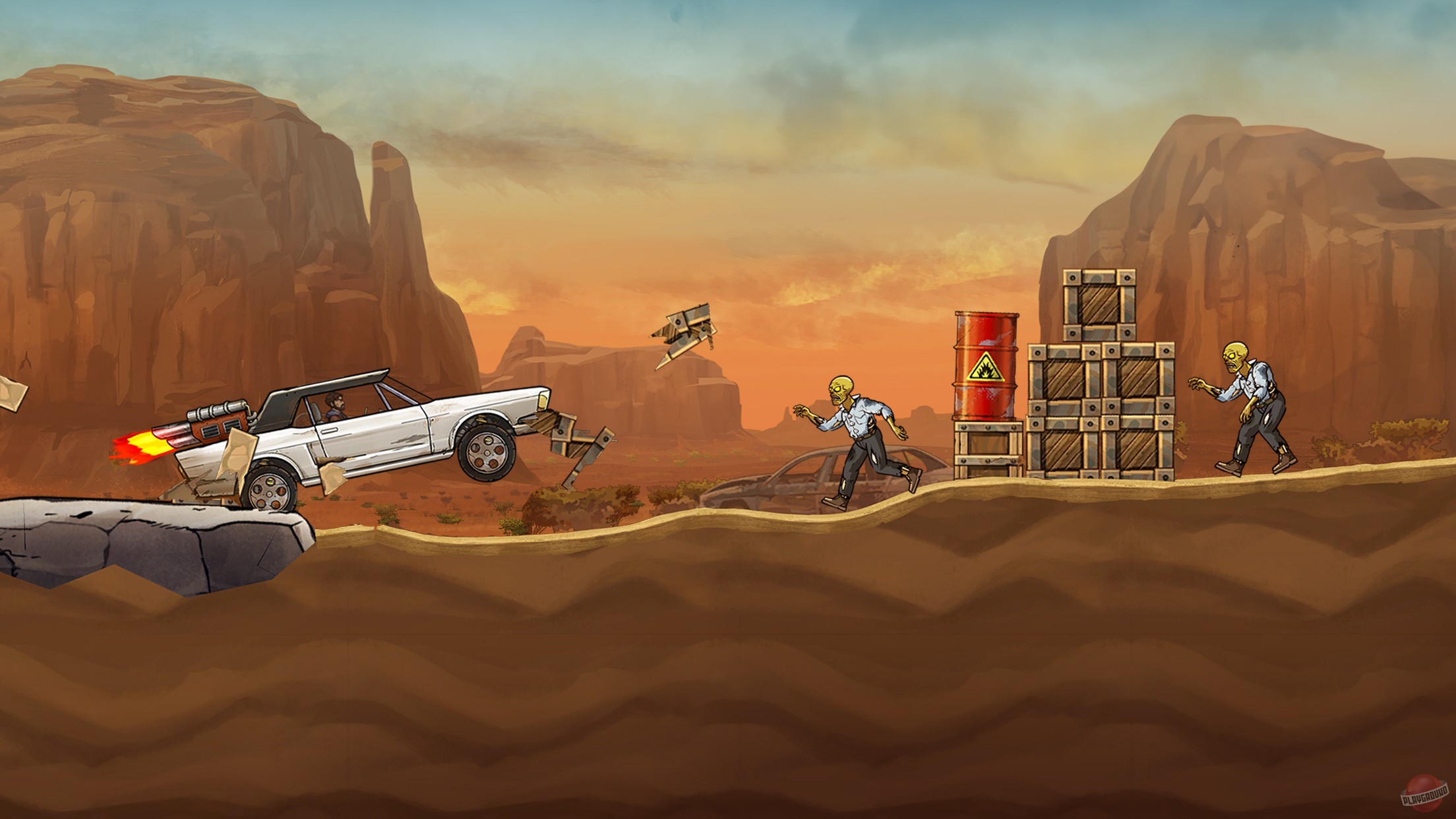 Скриншот из игры Earn to Die Rogue - 8