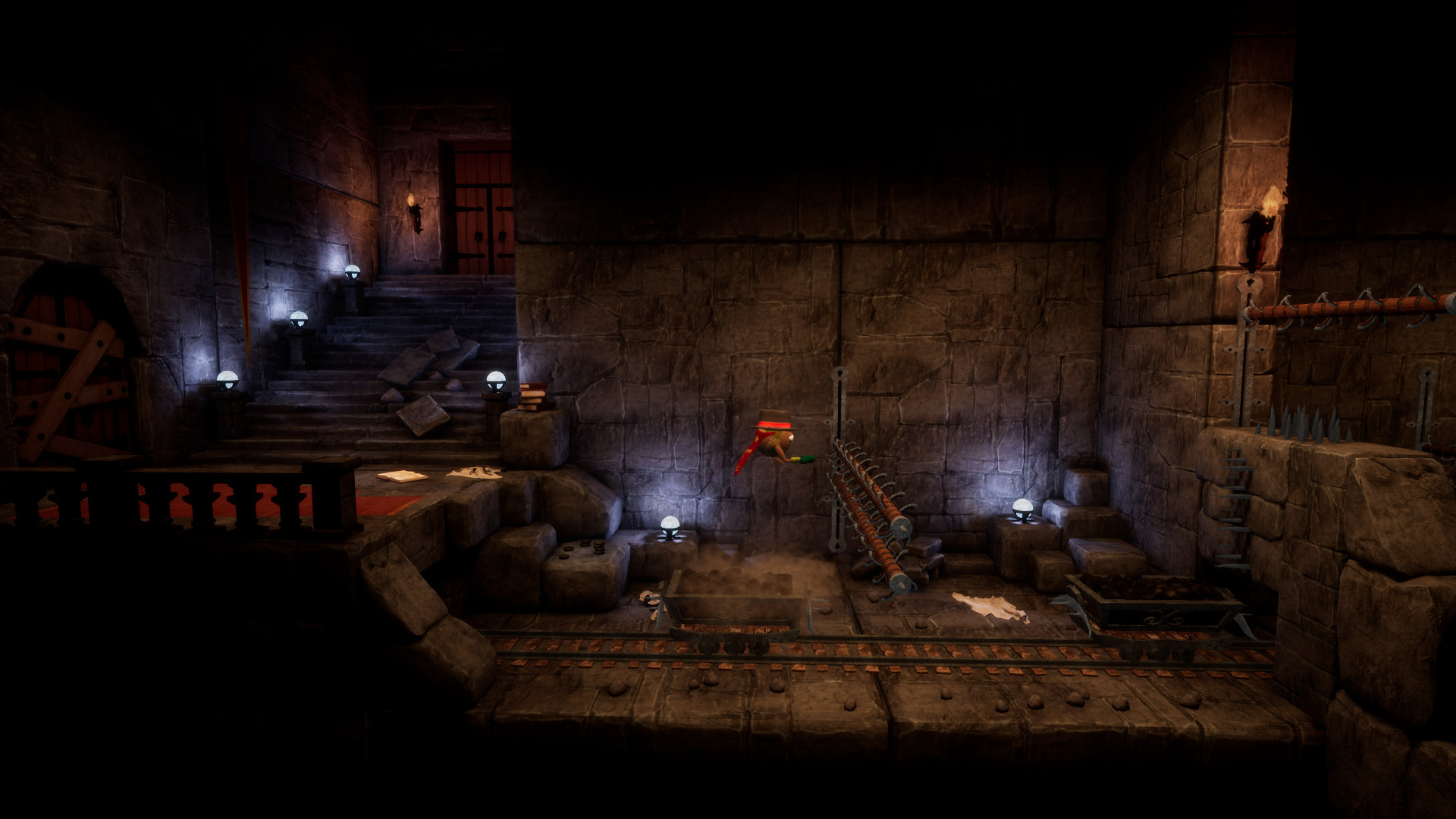 Скриншот из игры WarriOrb - 3