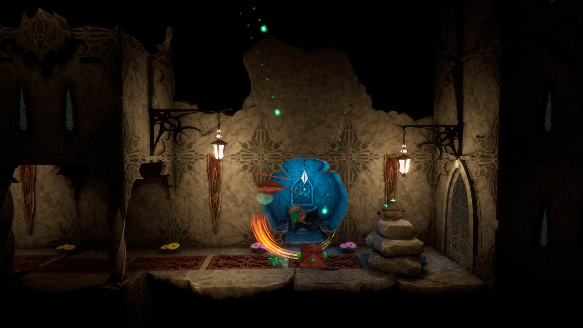 Скриншот из игры WarriOrb - 4