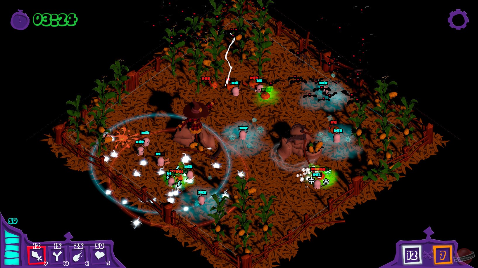 Скриншот из игры Impious Pumpkins - 4