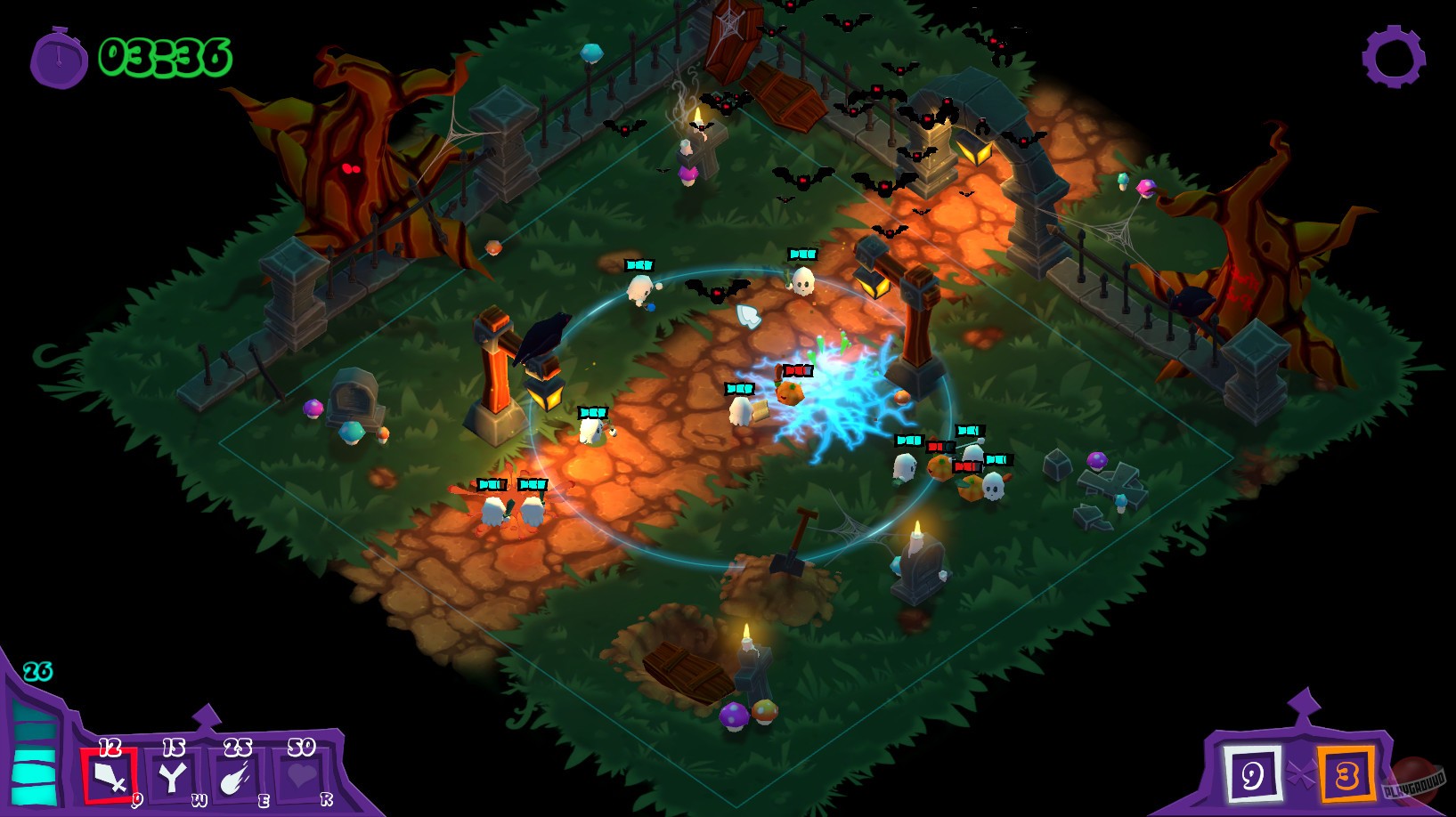 Скриншот из игры Impious Pumpkins - 1