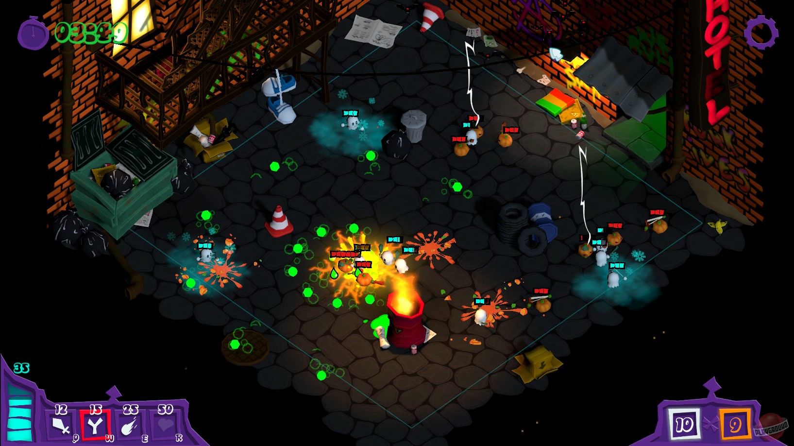 Скриншот из игры Impious Pumpkins - 3