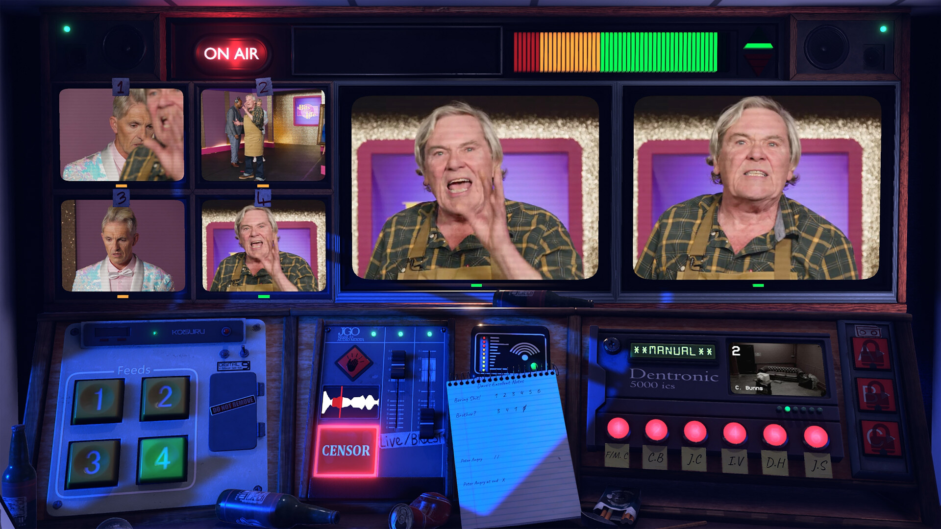Скриншот из игры Not For Broadcast: Bits of Your Life - 2