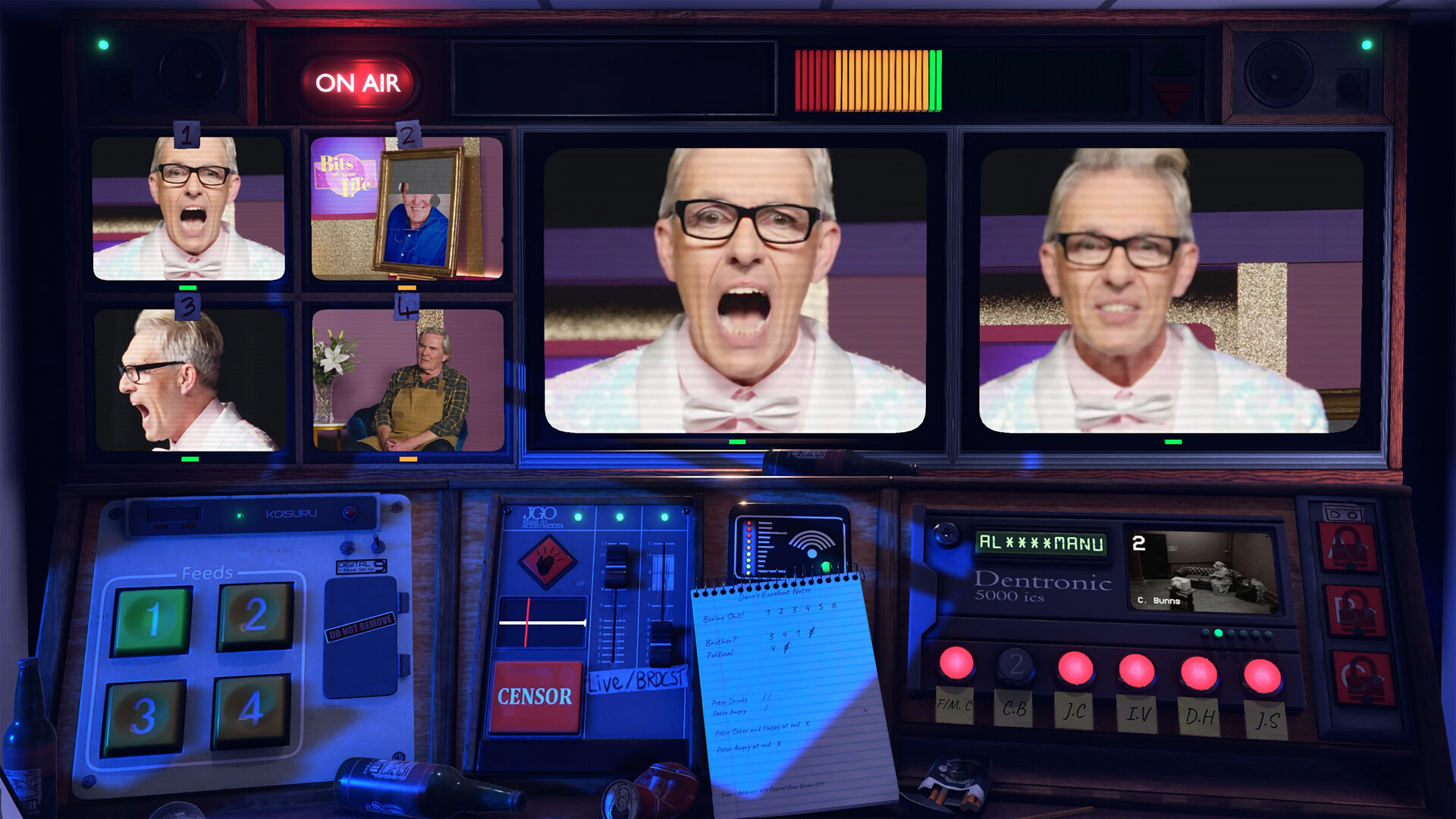 Скриншот из игры Not For Broadcast: Bits of Your Life - 5