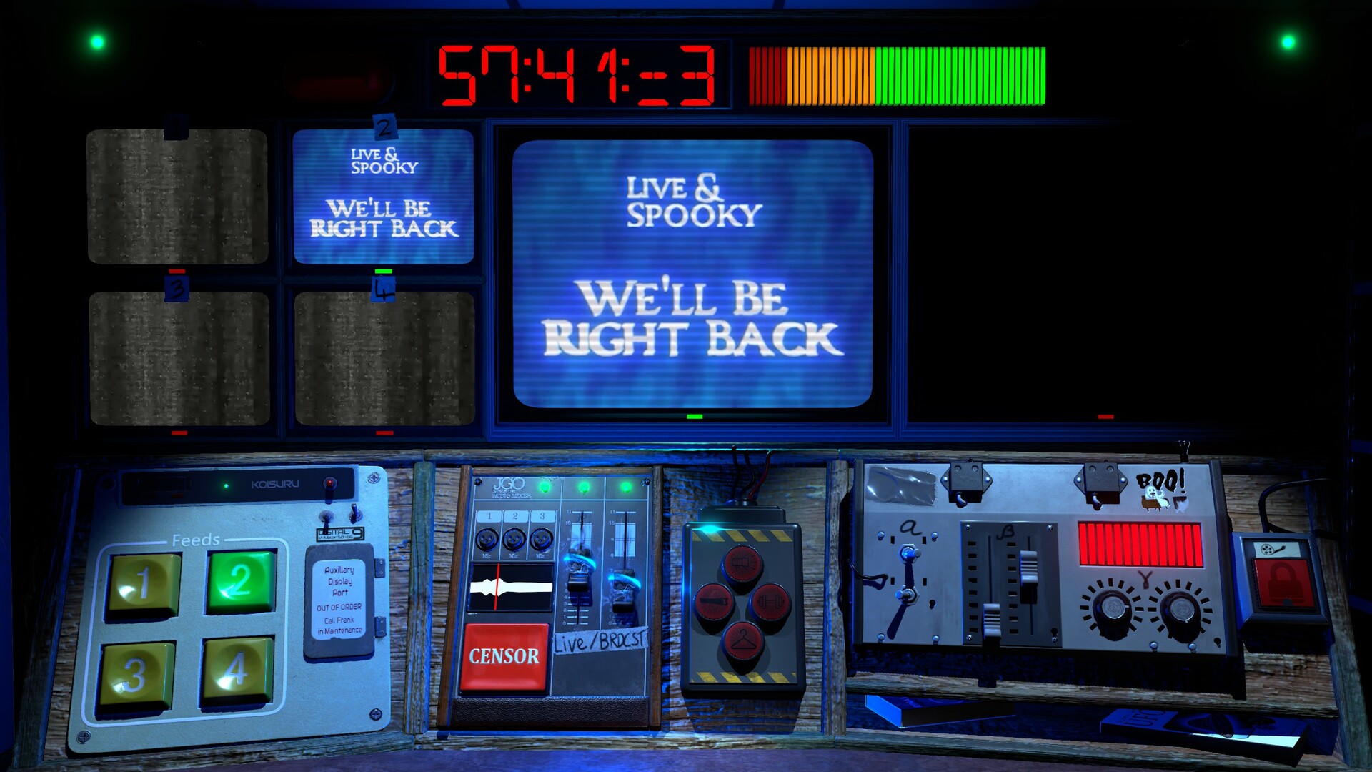 Скриншот из игры Not For Broadcast: Live & Spooky - 1