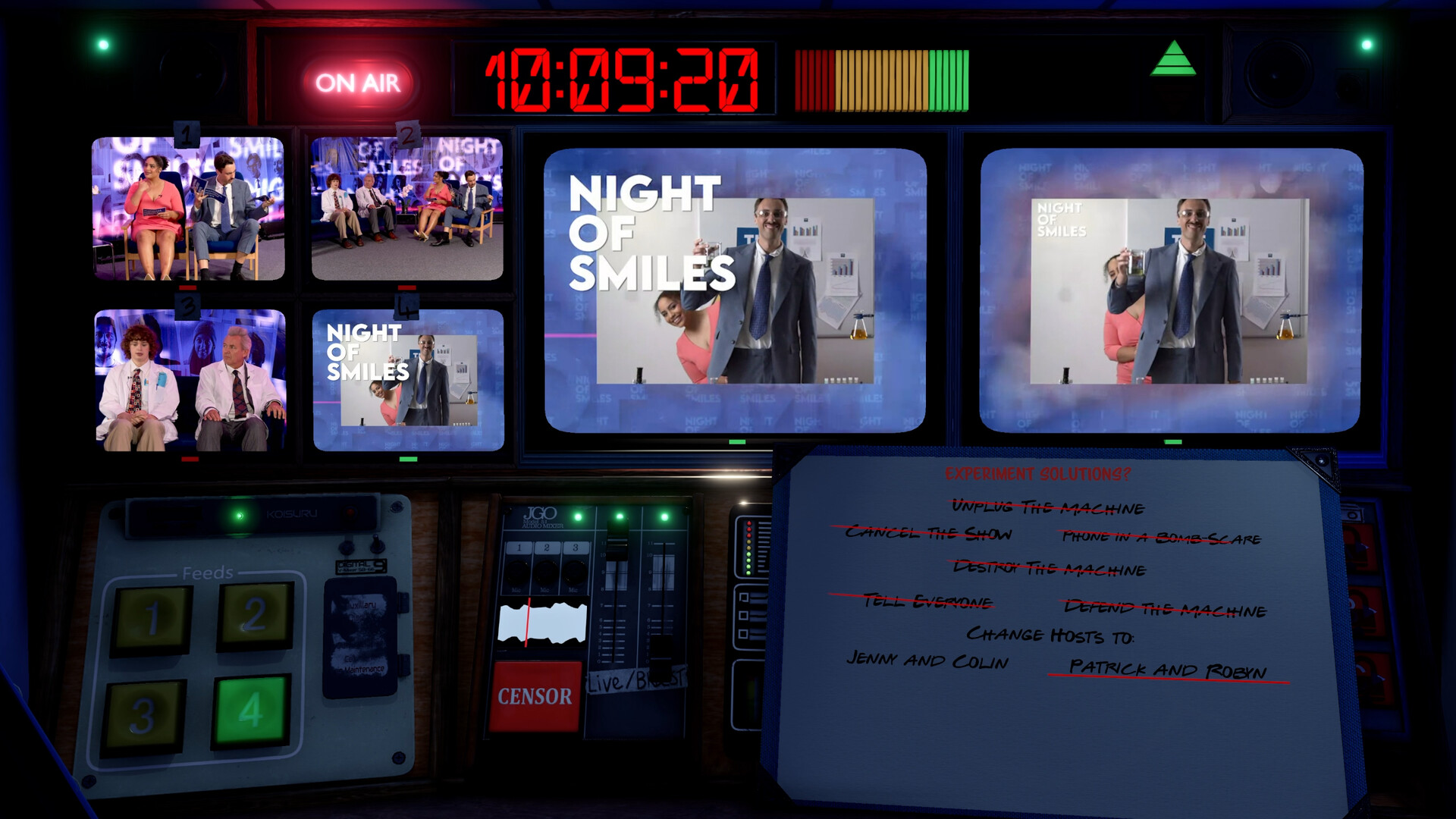 Скриншот из игры Not For Broadcast: The Timeloop - 4