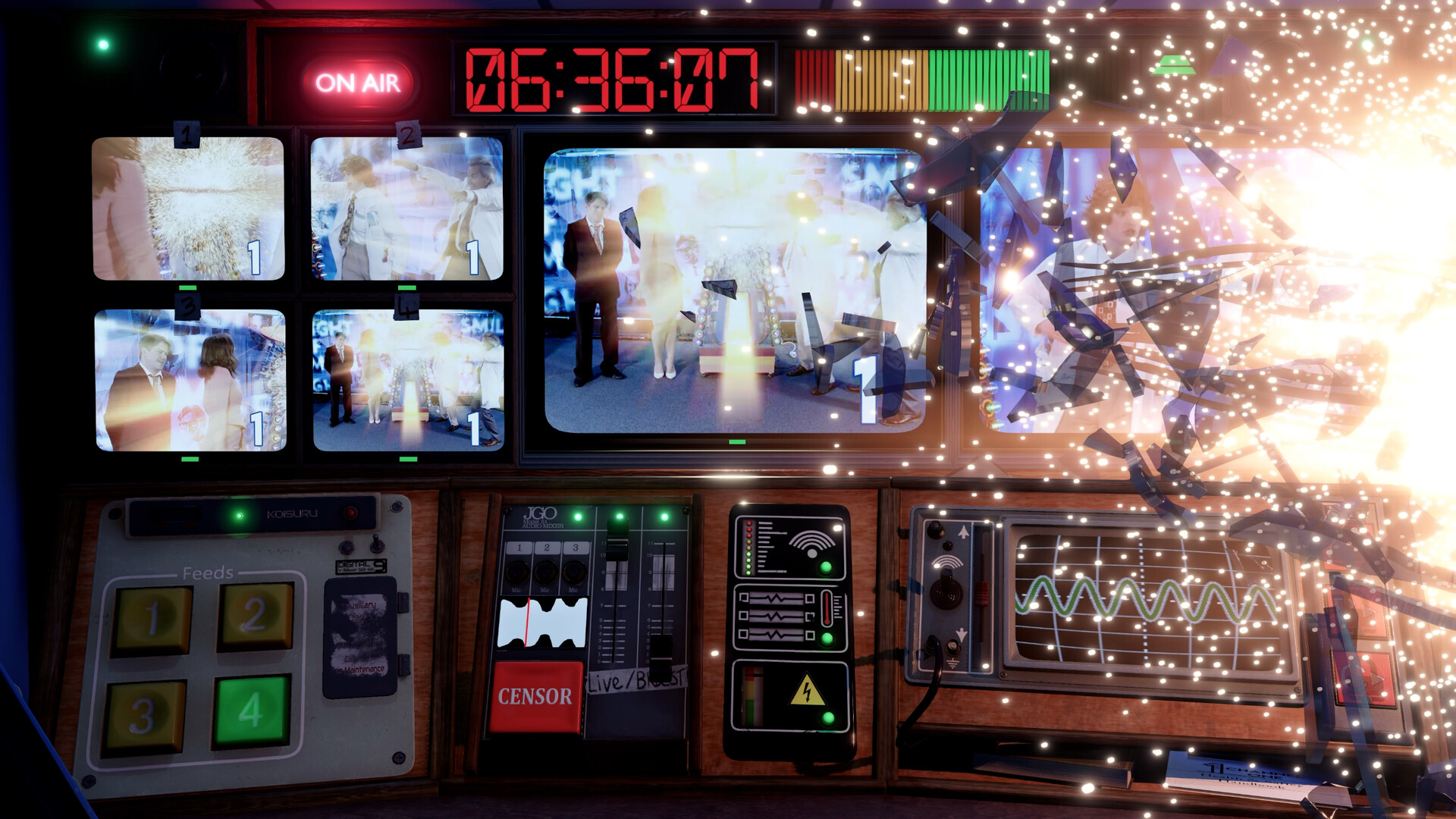 Скриншот из игры Not For Broadcast: The Timeloop - 7