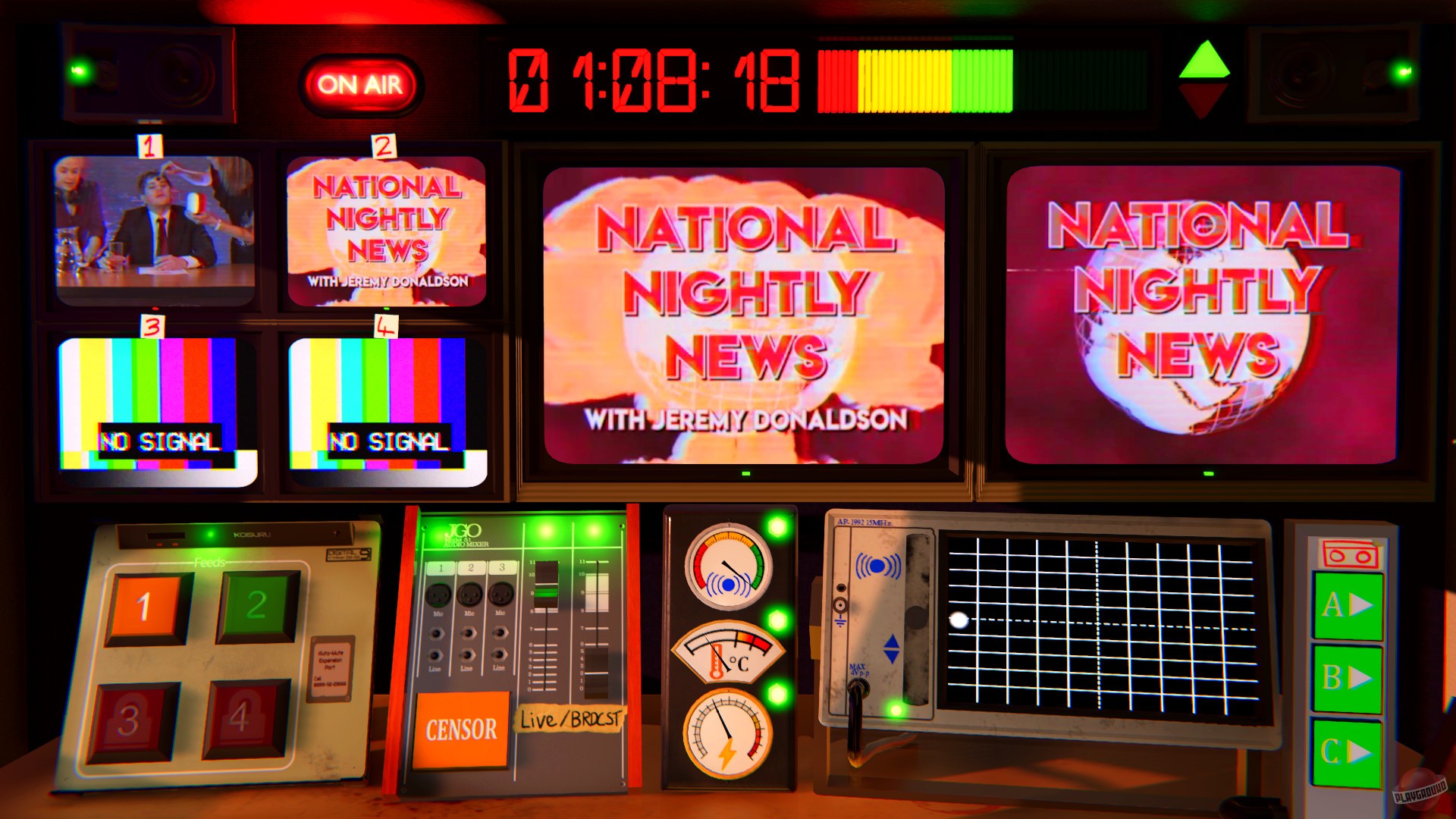 Скриншот из игры Not For Broadcast - 13