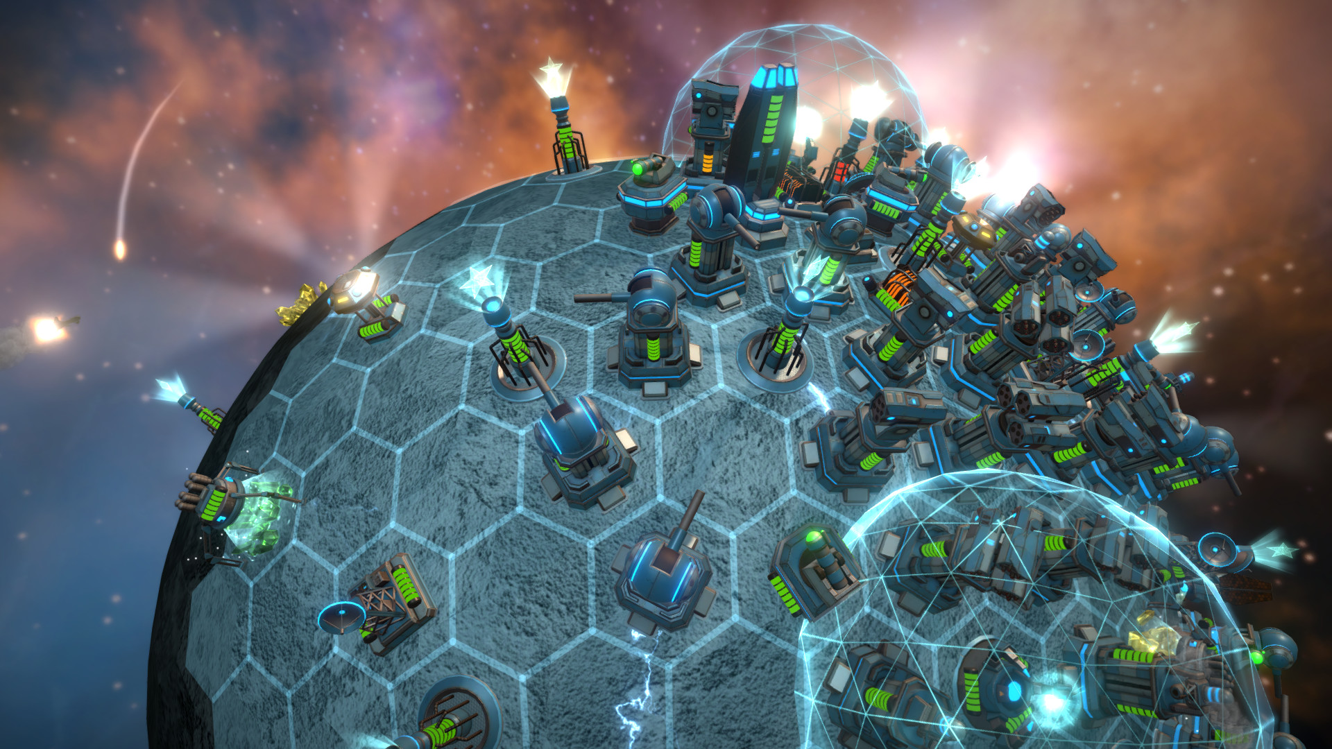 Скриншот из игры Artillery Globe - 2