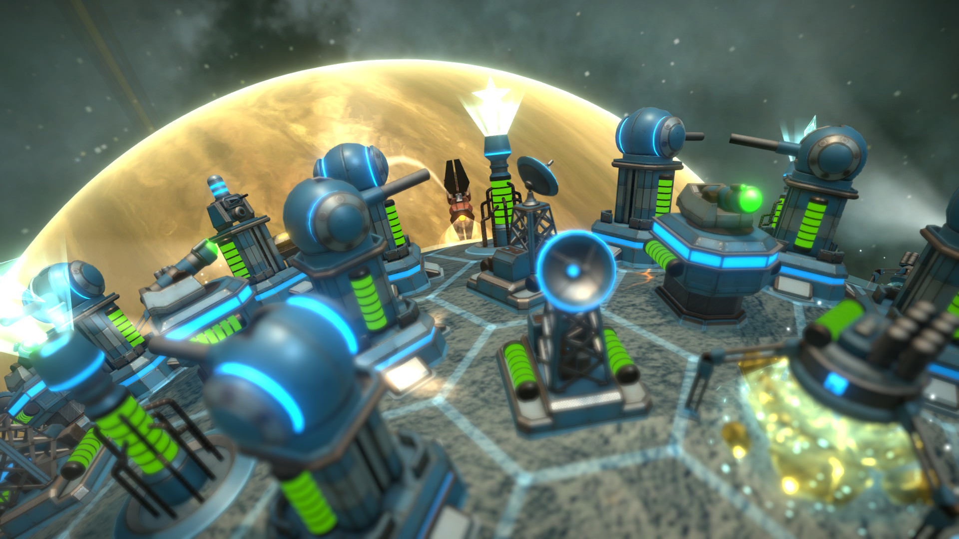 Скриншот из игры Artillery Globe - 5