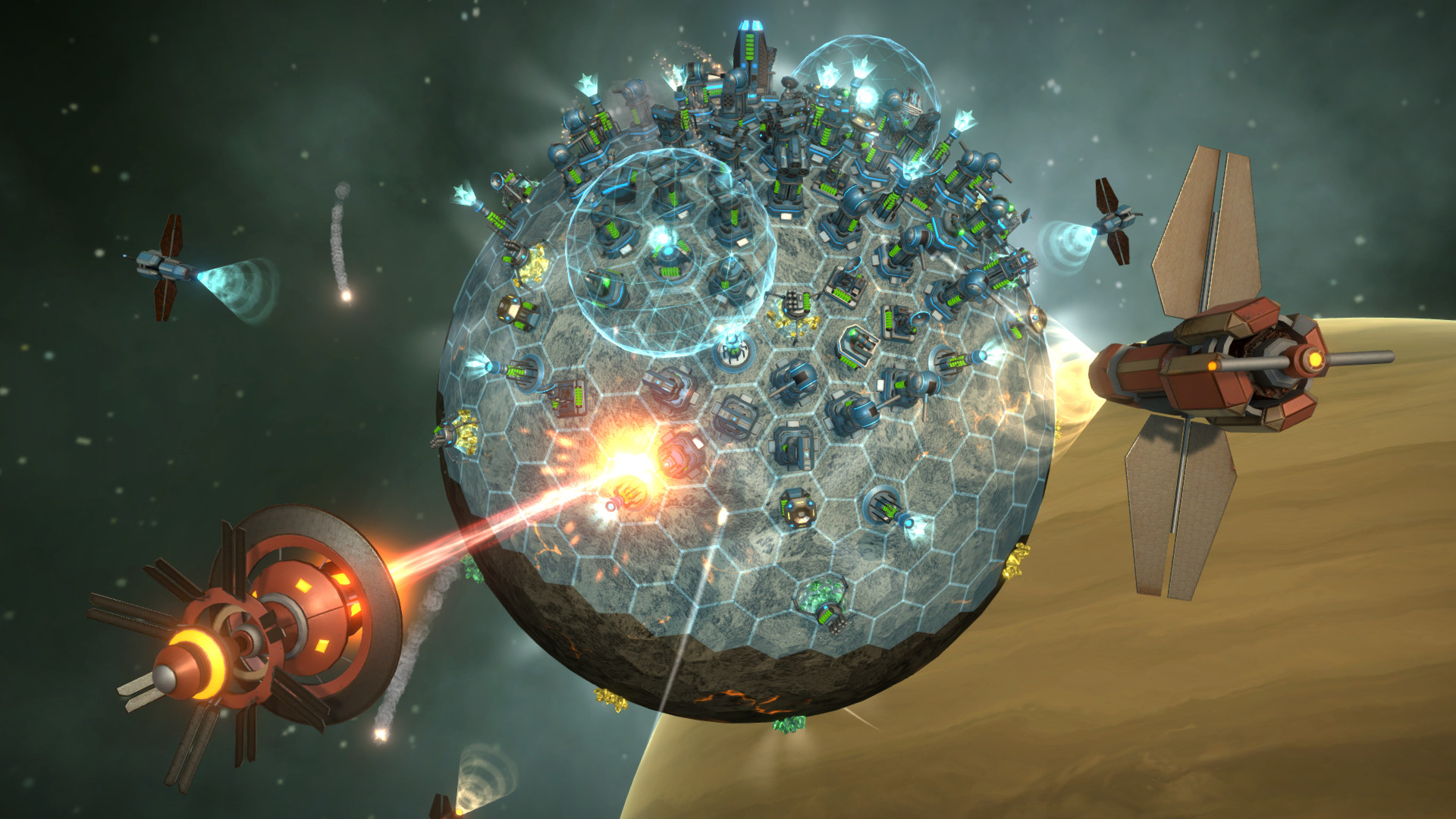 Скриншот из игры Artillery Globe - 7