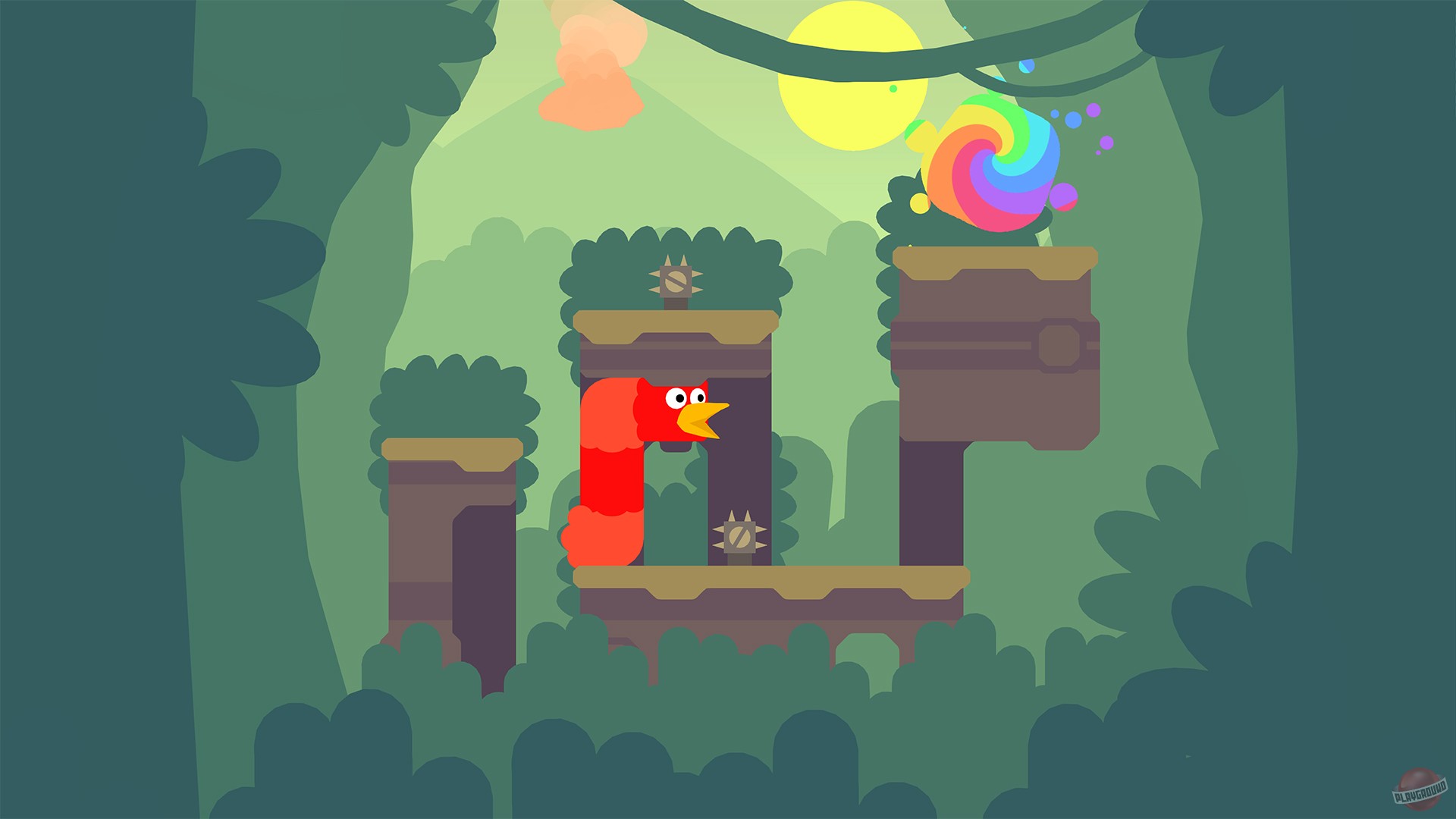 Скриншот из игры Snakebird Primer - 9