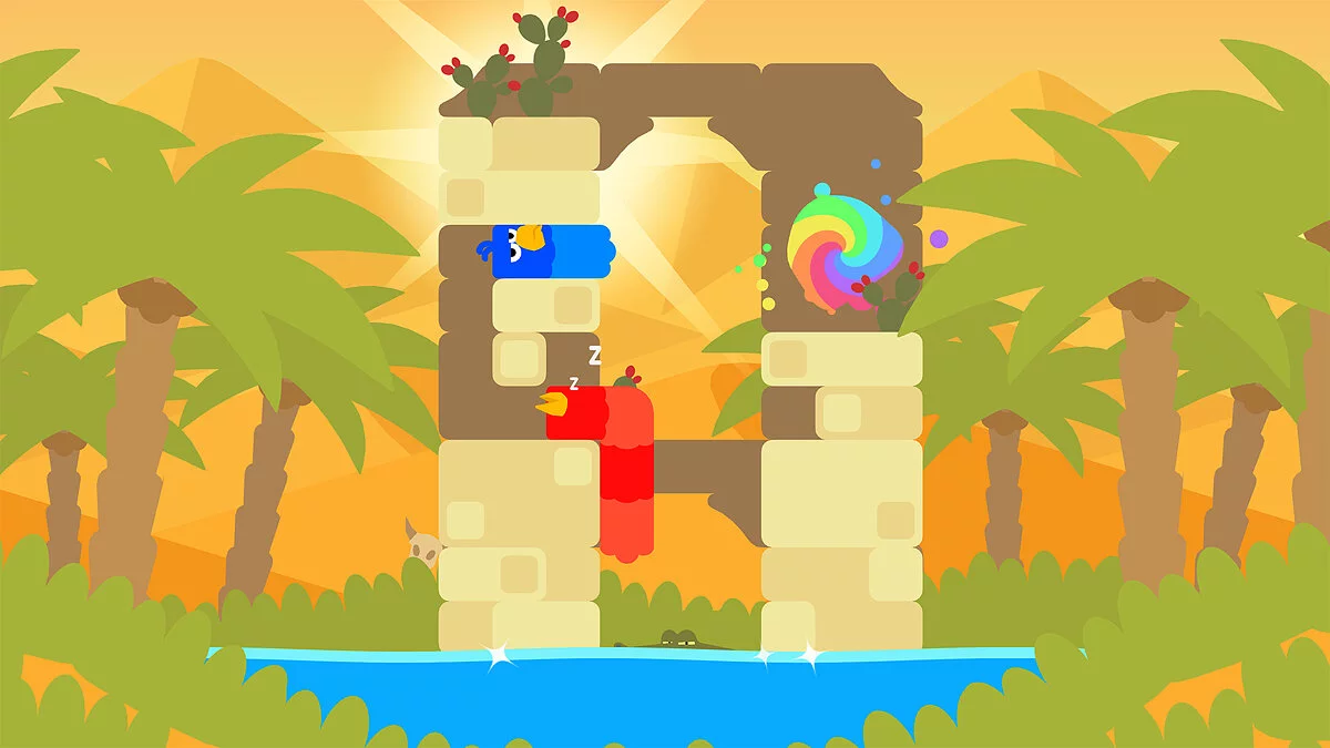 Скриншот из игры Snakebird Primer - 10
