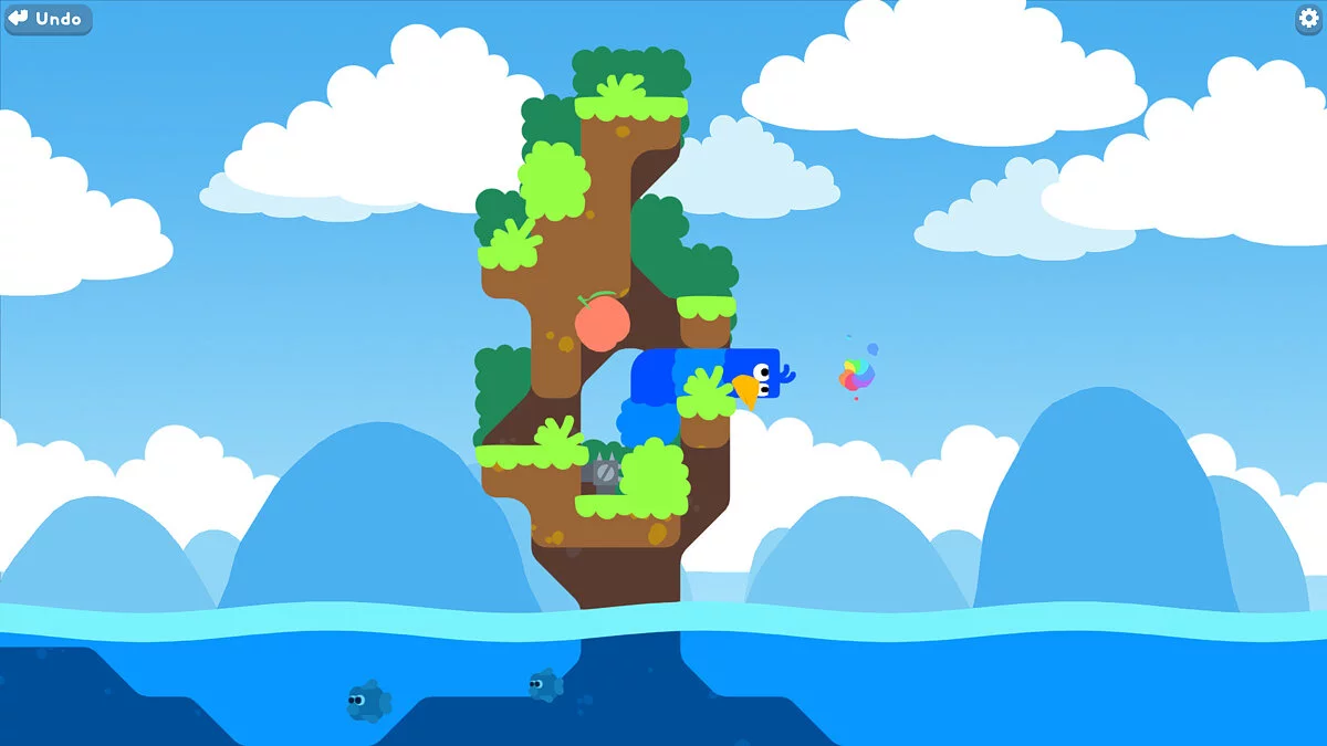 Скриншот из игры Snakebird - 7