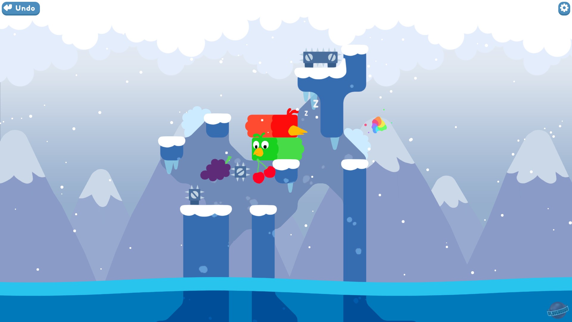 Скриншот из игры Snakebird - 16