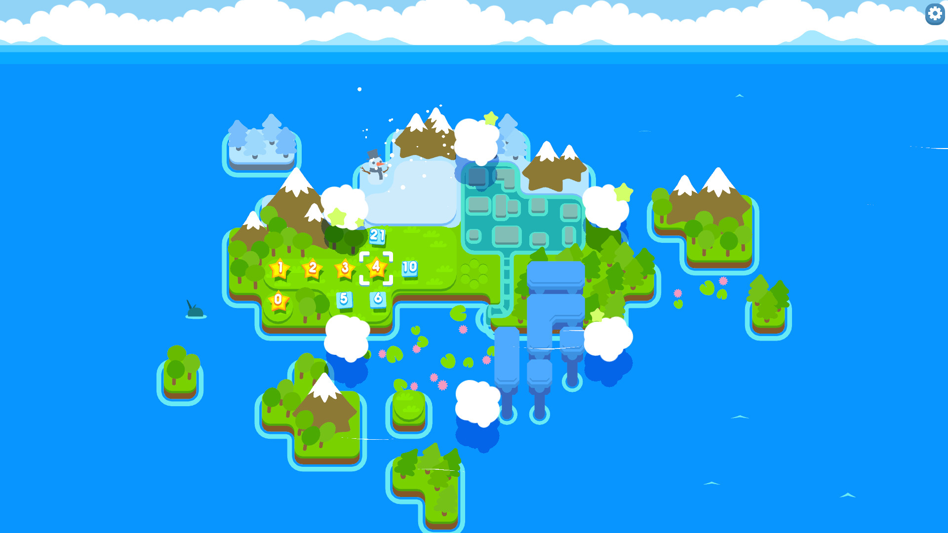 Скриншот из игры Snakebird - 35