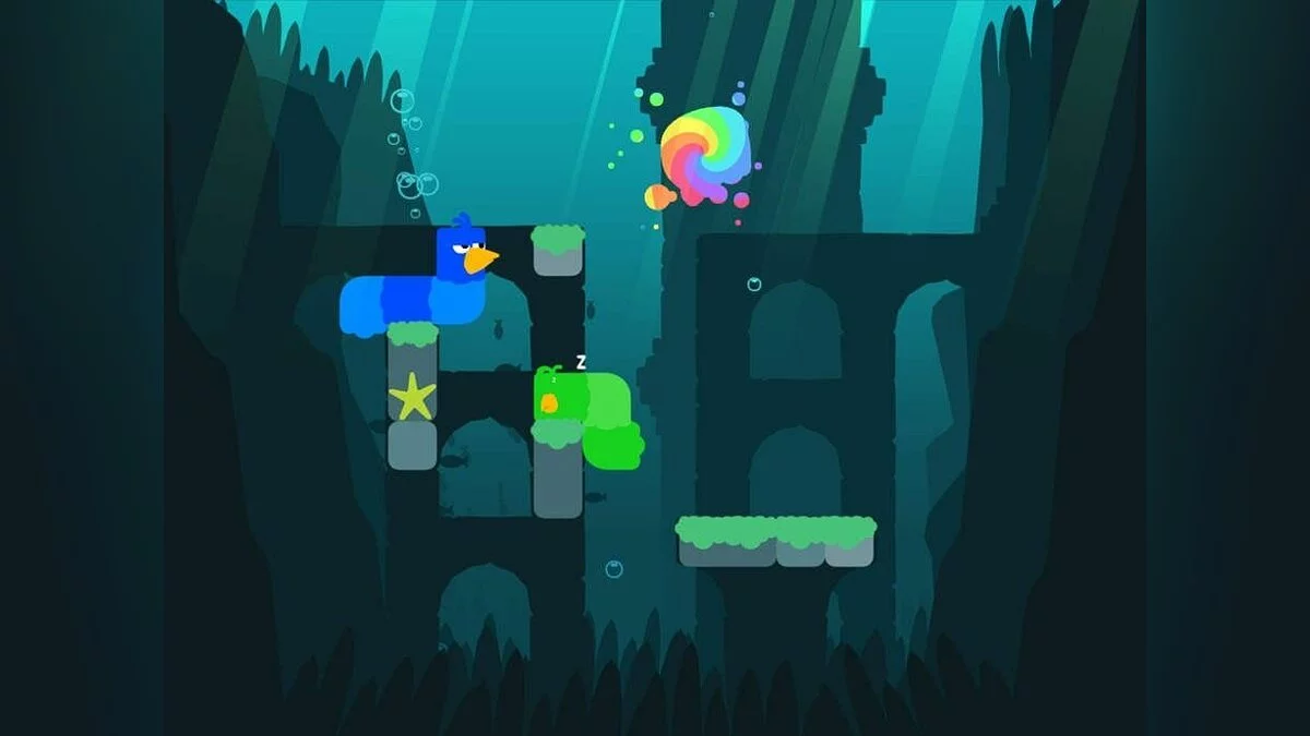 Скриншот из игры Snakebird - 15