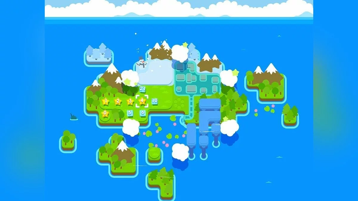 Скриншот из игры Snakebird - 9