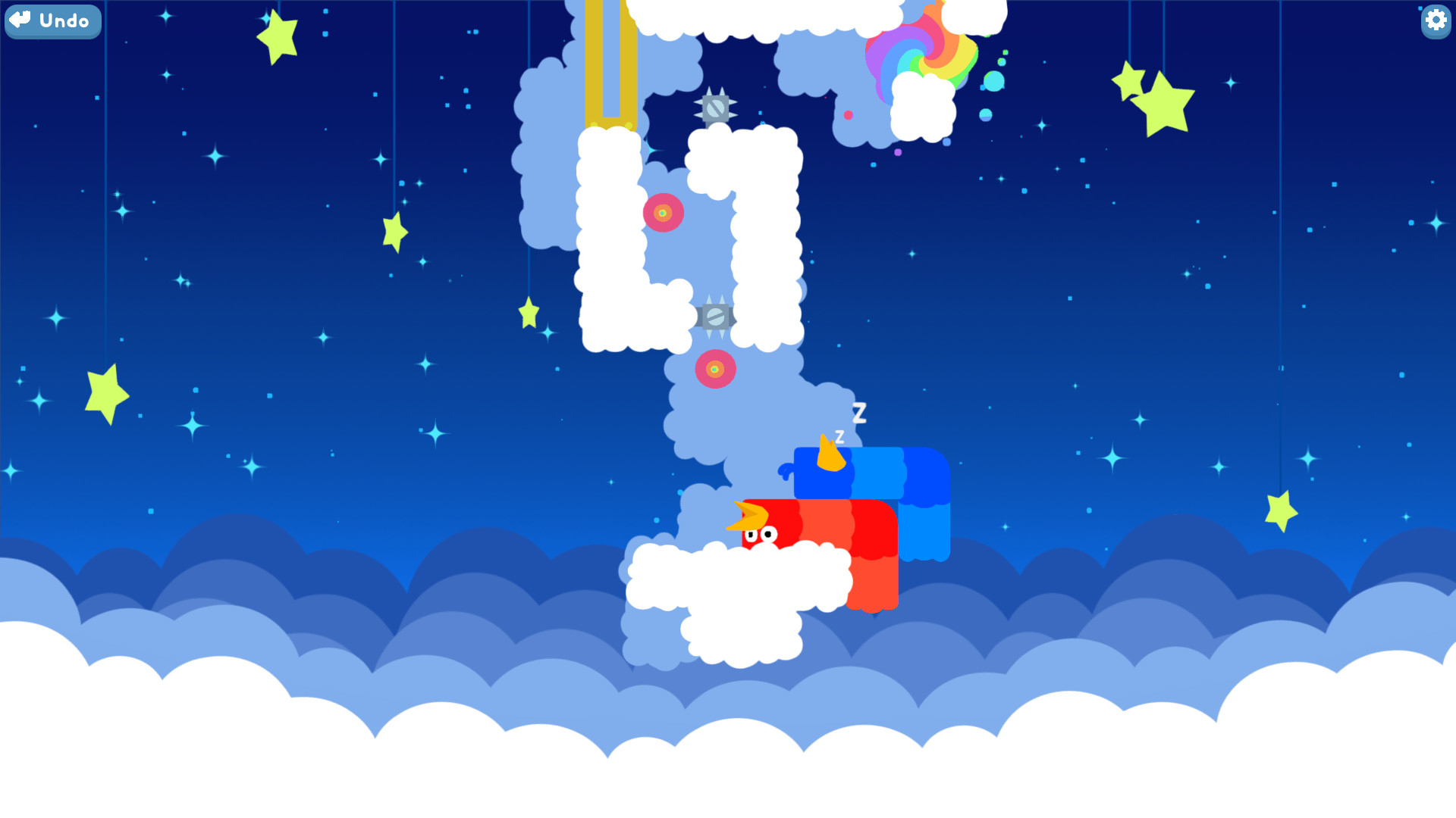 Скриншот из игры Snakebird - 6