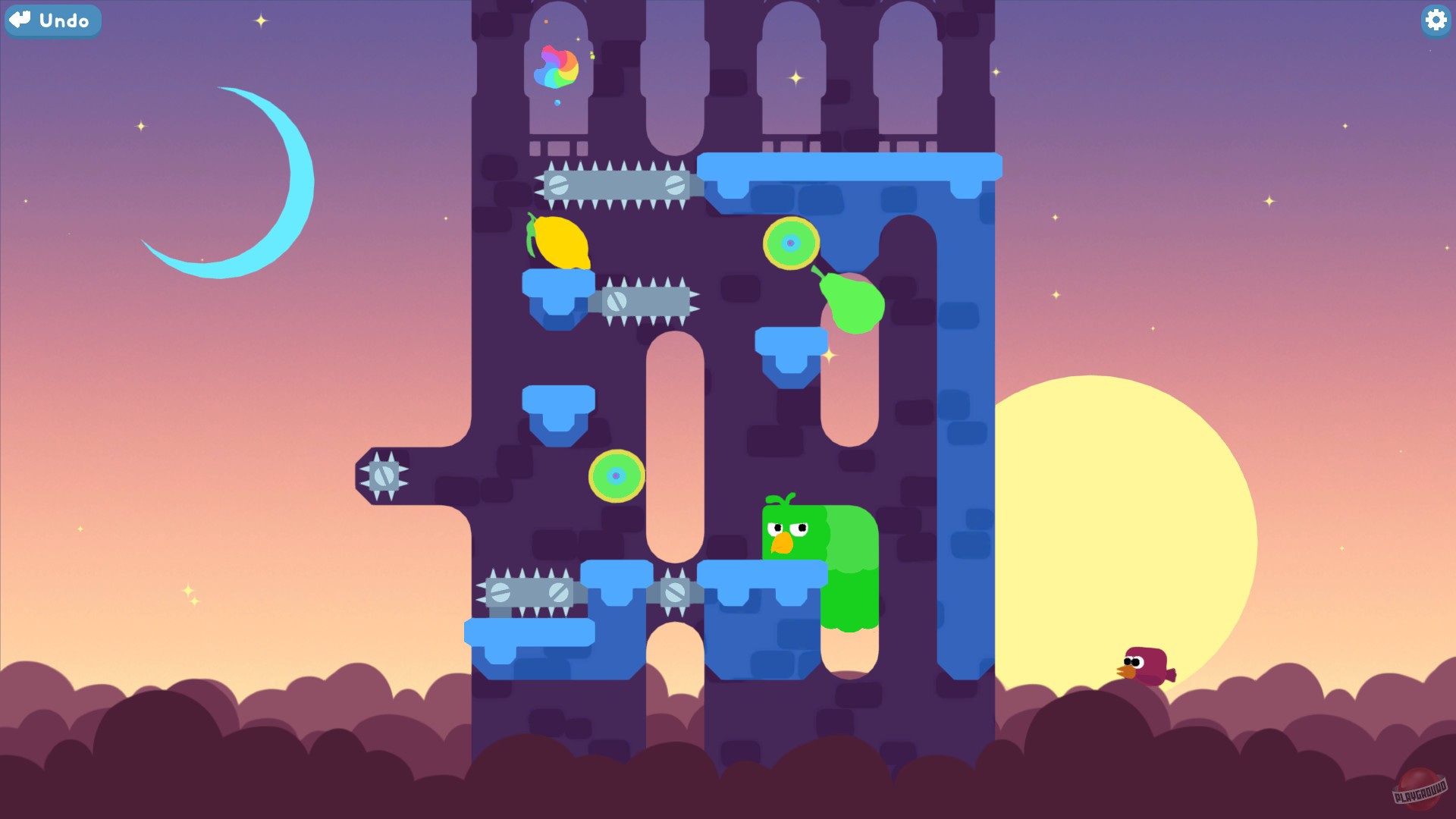 Скриншот из игры Snakebird - 18