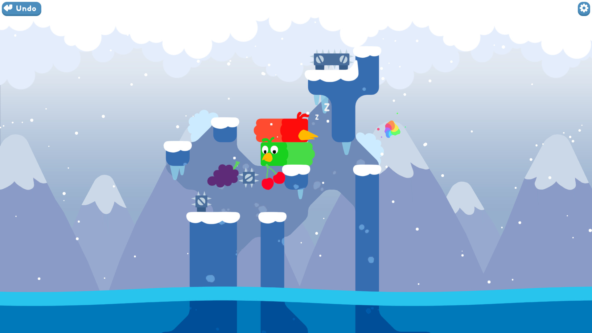 Скриншот из игры Snakebird - 43