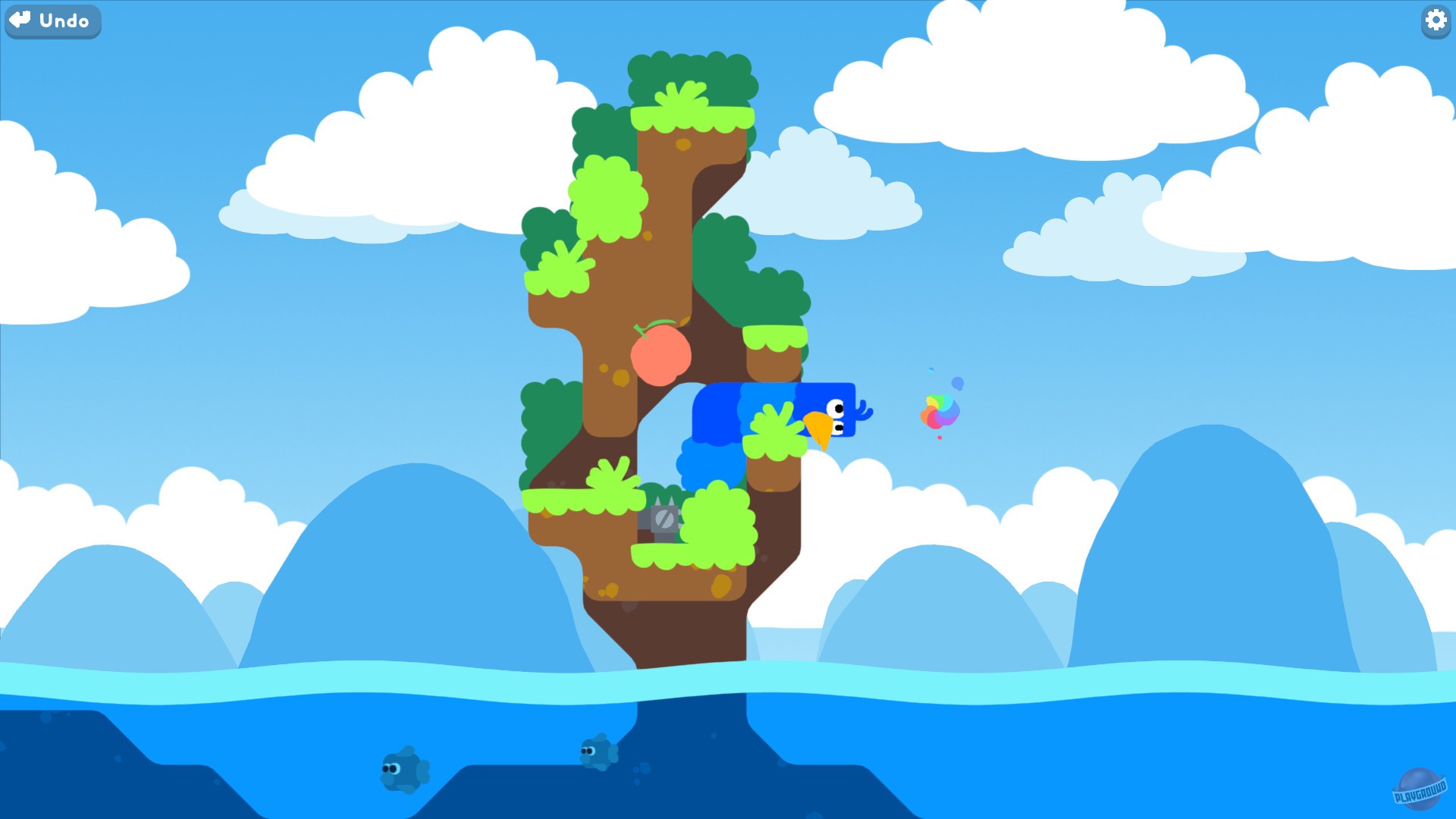 Скриншот из игры Snakebird - 24