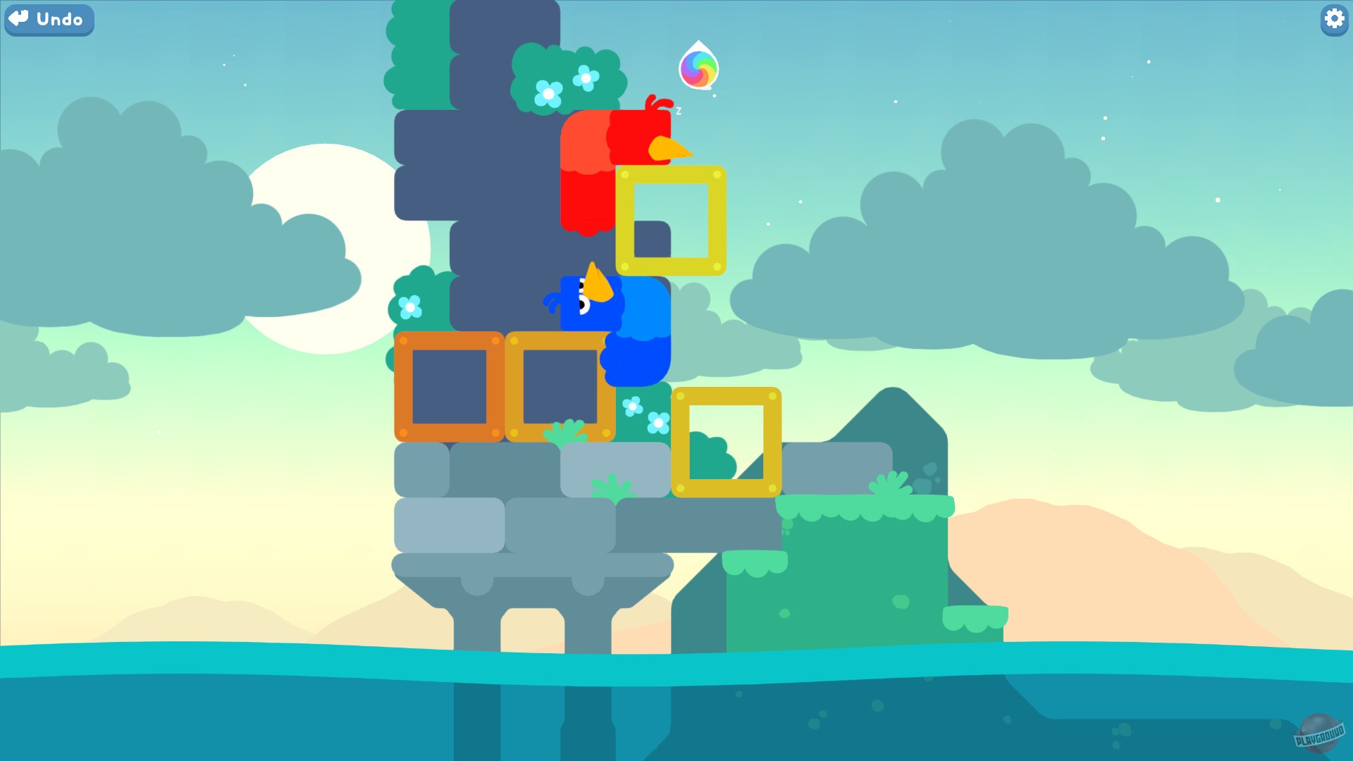Скриншот из игры Snakebird - 3