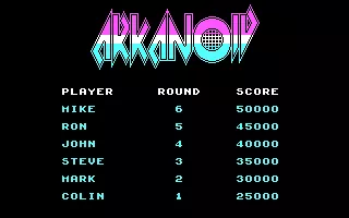 Скриншот из игры Arkanoid - 48