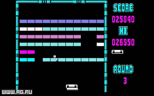Скриншот из игры Arkanoid - 64