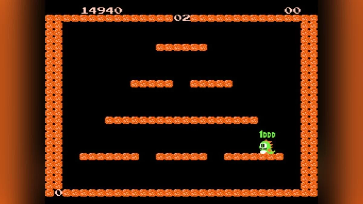 Скриншот из игры BUBBLE BOBBLE - 3