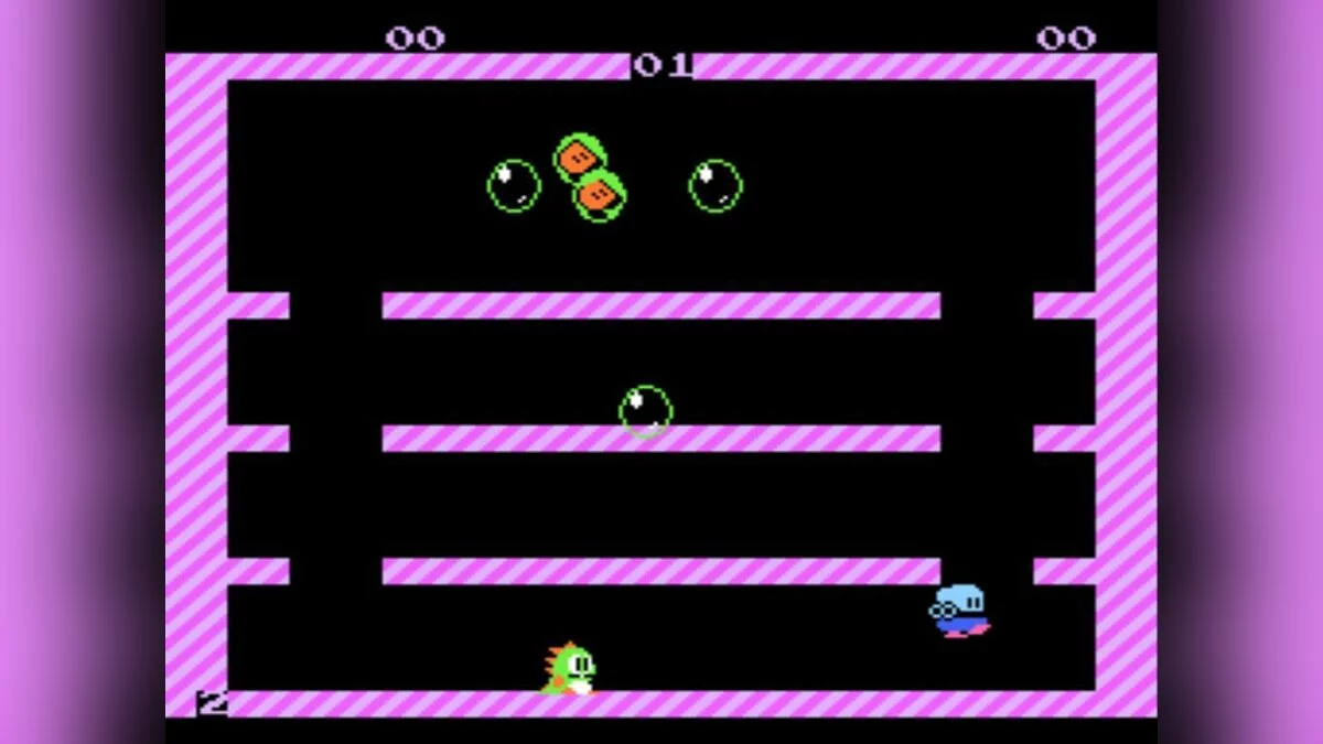 Скриншот из игры BUBBLE BOBBLE - 15