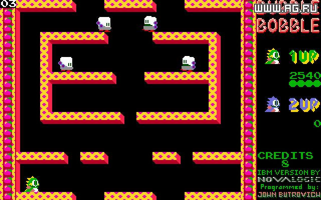 Скриншот из игры BUBBLE BOBBLE - 10