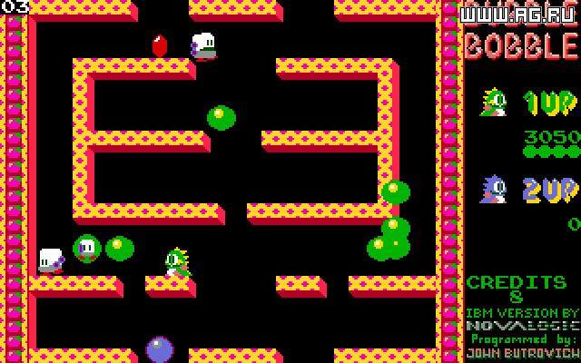 Скриншот из игры BUBBLE BOBBLE - 23