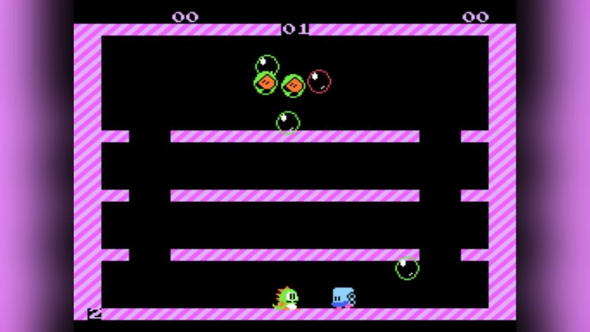 Скриншот из игры BUBBLE BOBBLE - 13