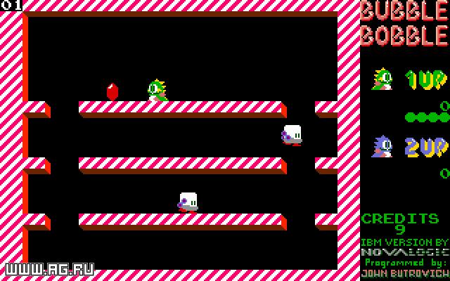 Скриншот из игры BUBBLE BOBBLE - 19