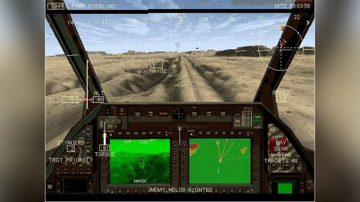 Скриншот из игры Comanche 3 - 4
