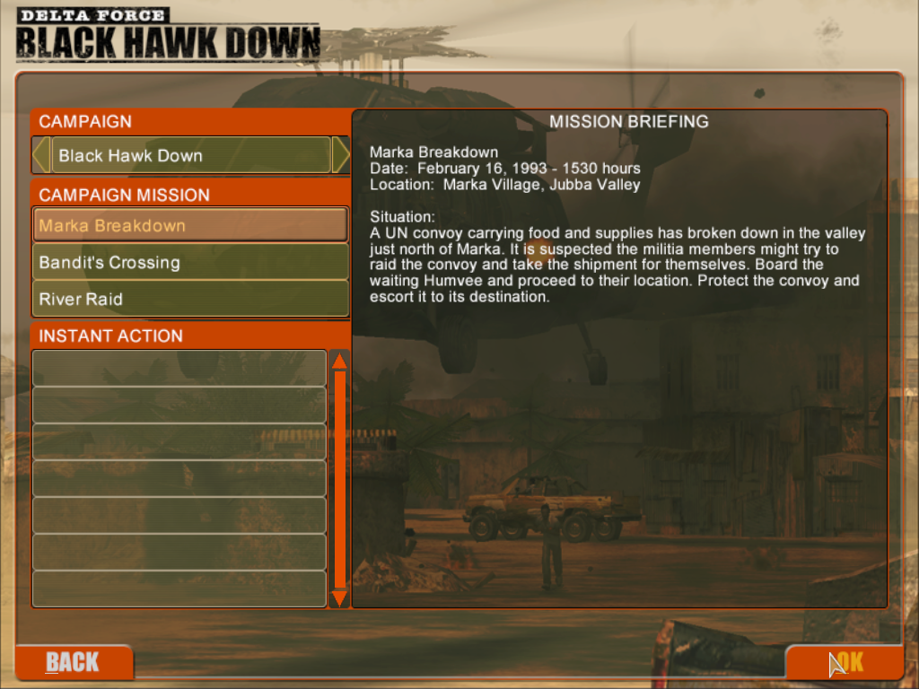 Скриншот из игры Delta Force: Black Hawk Down - 74