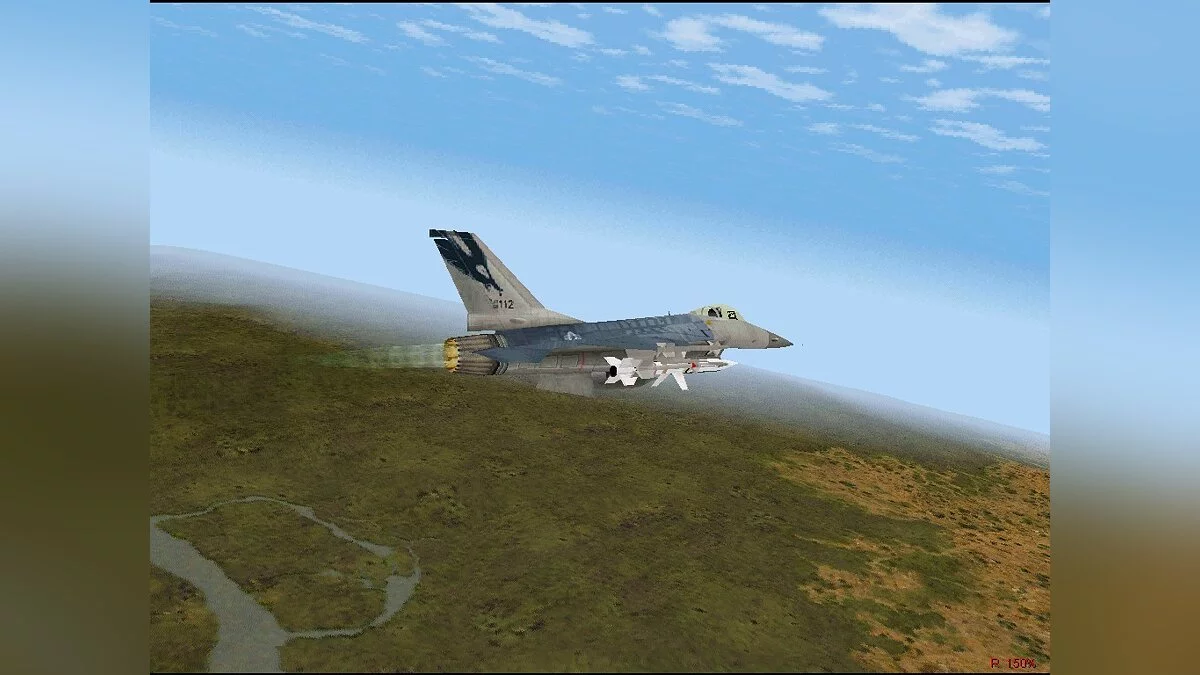 Скриншот из игры F-16 Multirole Fighter - 18
