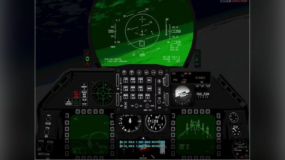 Скриншот из игры F-16 Multirole Fighter - 12