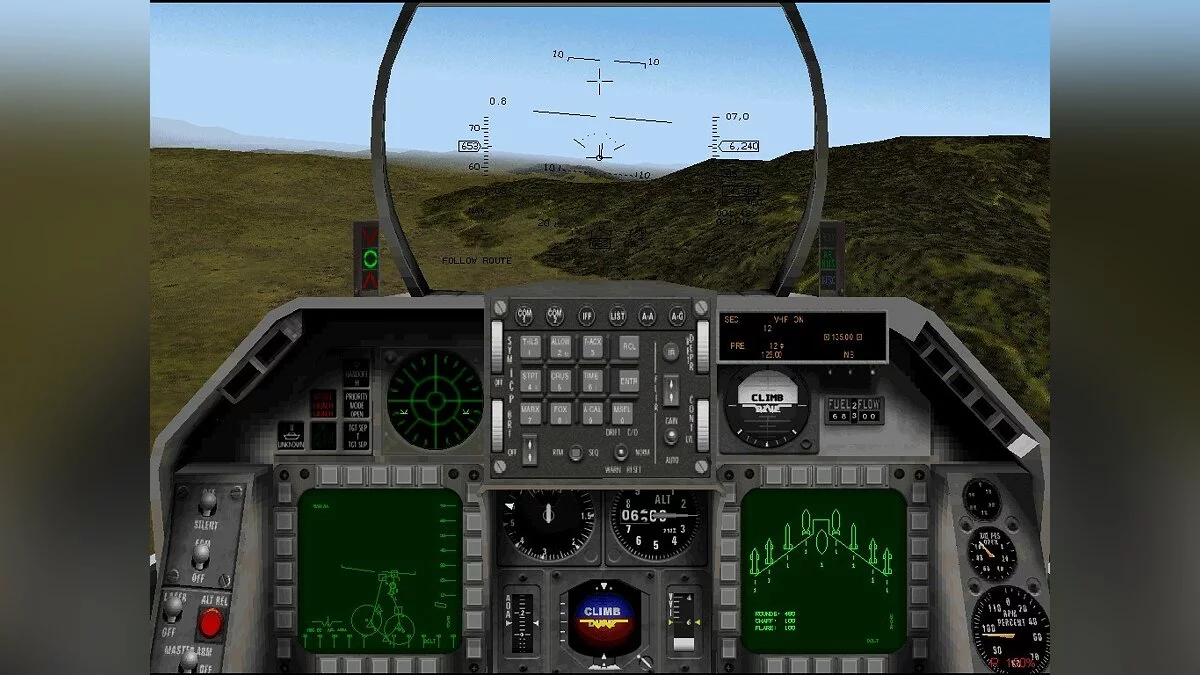 Скриншот из игры F-16 Multirole Fighter - 17