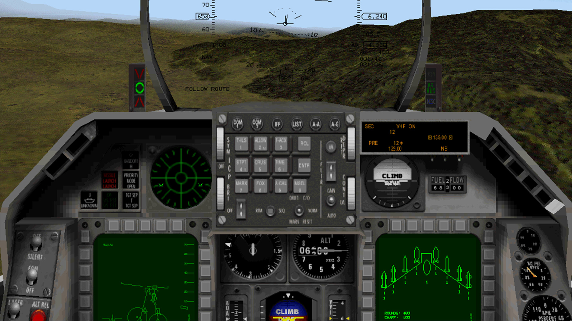 Скриншот из игры F-16 Multirole Fighter - 8