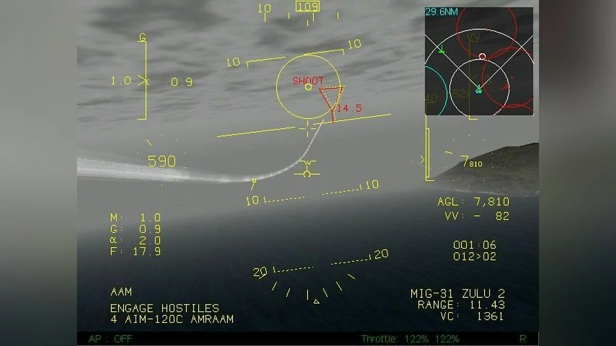 Скриншот из игры F-22 Lightning 3 - 7