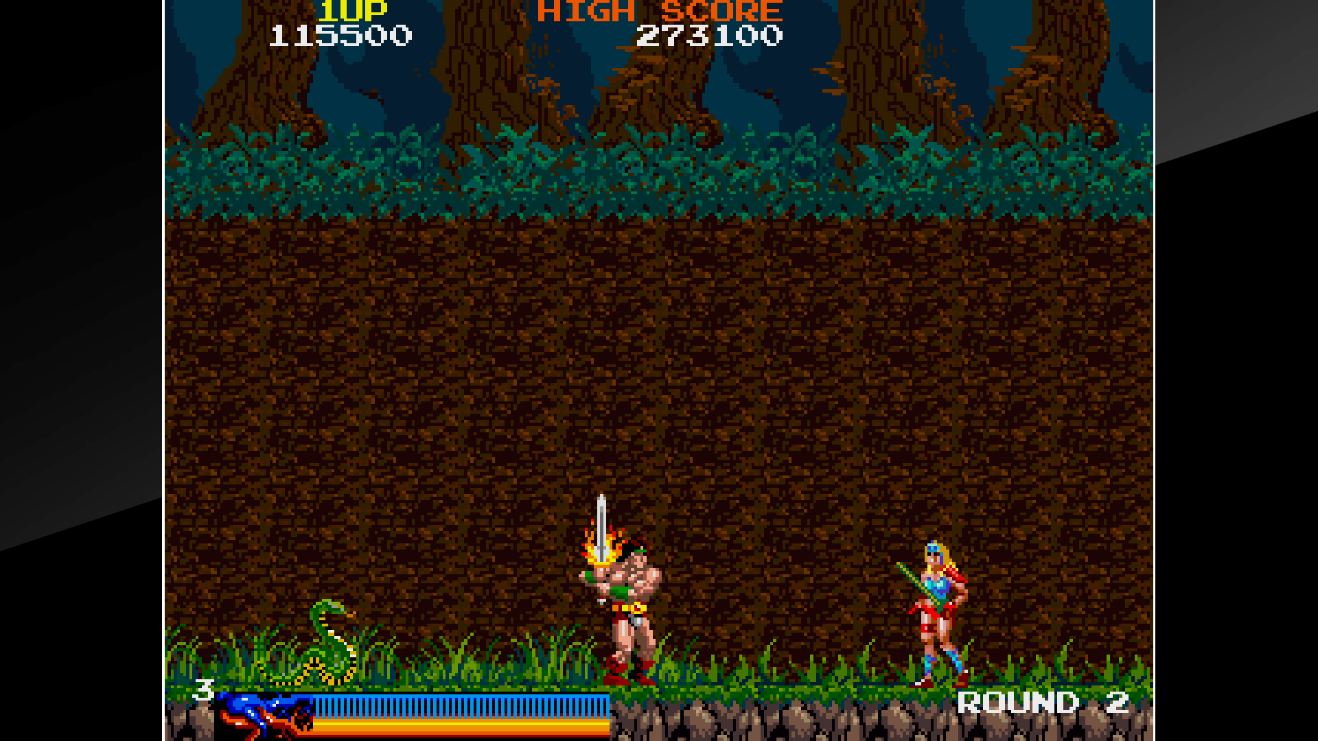 Скриншот из игры Rastan - 4