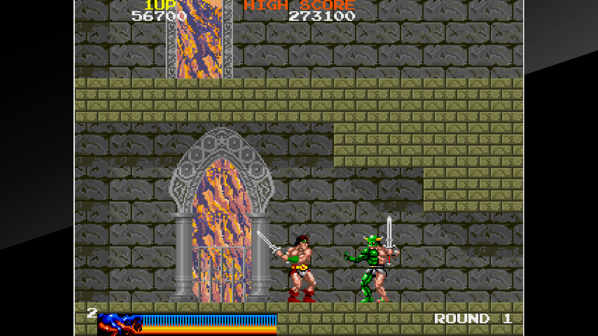 Скриншот из игры Rastan - 3