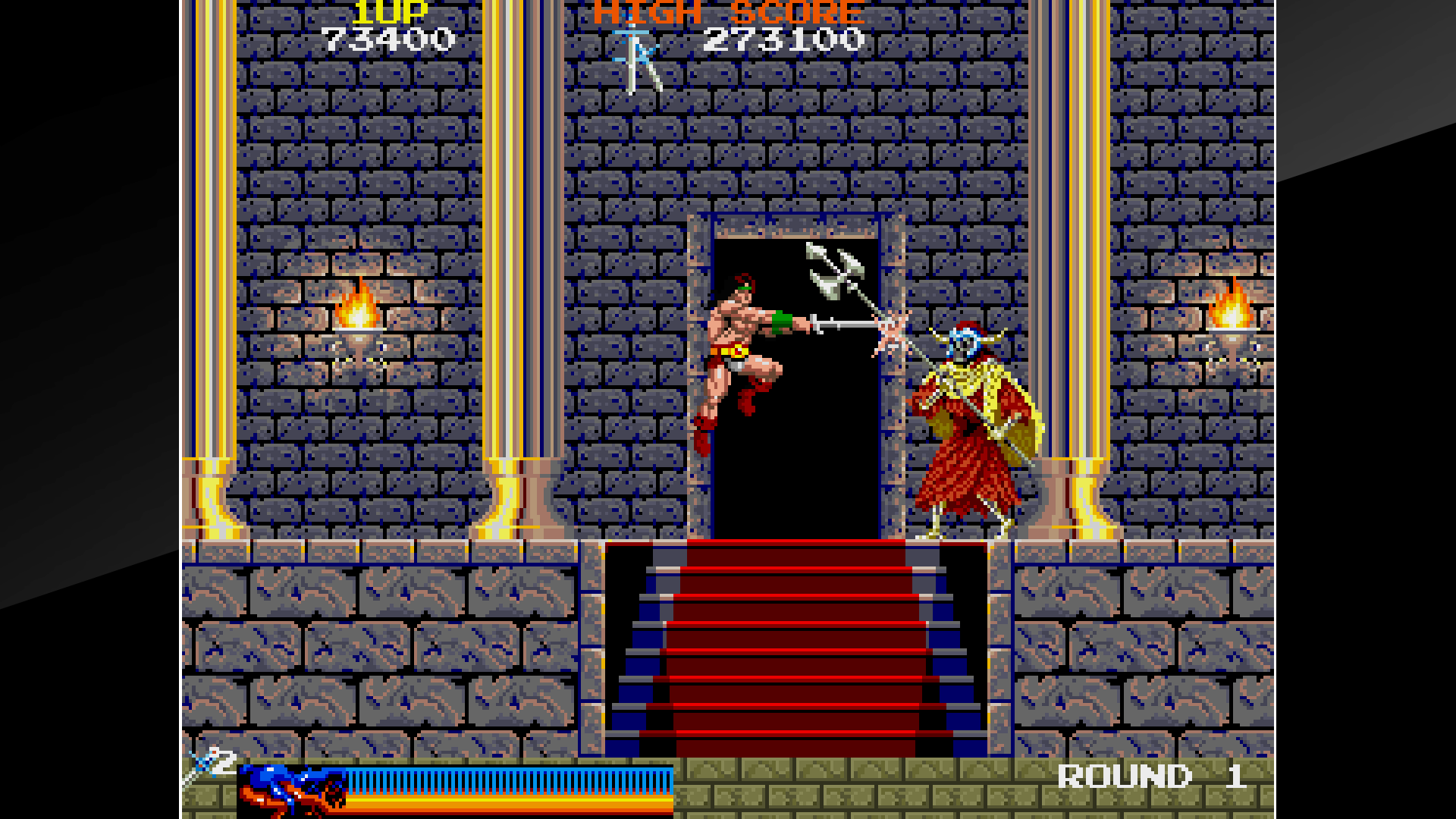 Скриншот из игры Rastan - 6