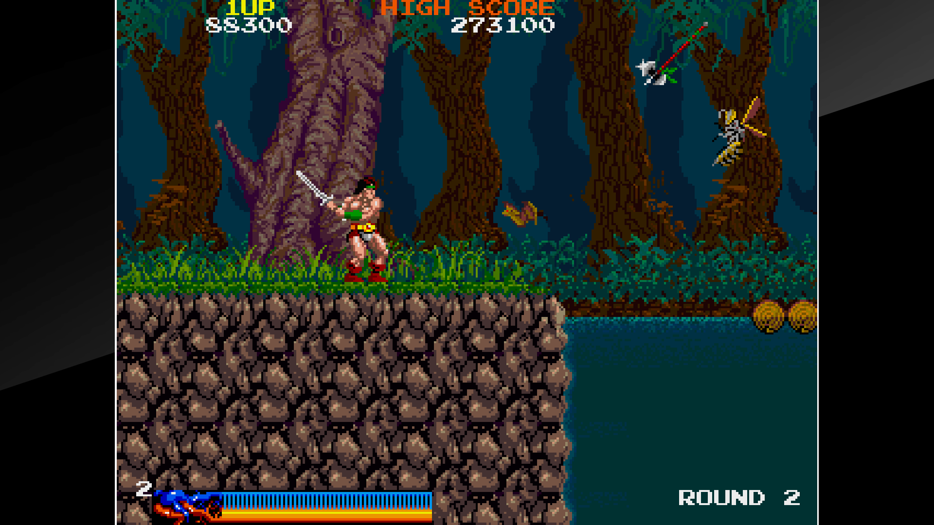 Скриншот из игры Rastan - 5